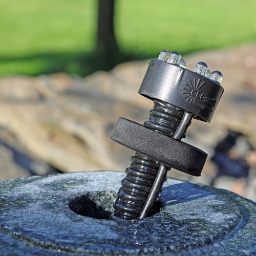 Dichtung Springbrunnen mit LED
