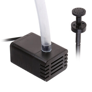 CLGarden Solar Pumpe mit Schlauchanschluss für Wasserspeier und Steigrohr für Fontänen Springbrunnen