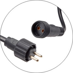 2 Pin Anschlüsse plug&light kompatibel
