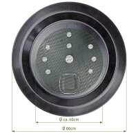 Gitternetz für GFK Deckel 66cm