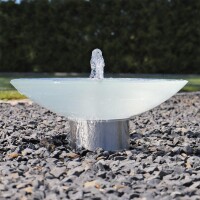 Springbrunnen Glas Wasserschale SBGWS1