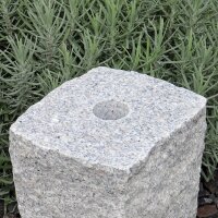 Quellstein Granitsäule 30cm