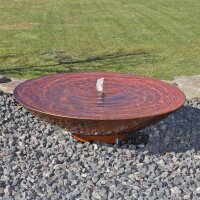 Springbrunnen Cortenstahl Wasserschale SCWS80