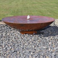 Springbrunnen Cortenstahl Wasserschale SCWS80