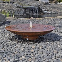 Springbrunnen Cortenstahl Wasserschale SCWS60
