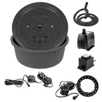 Gartenbrunnen Cortenstahl Wasserschale SCWS120