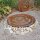 Gartenbrunnen Cortenstahl Wasserschale SCWS120