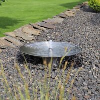 Springbrunnen Edelstahl Wasserschale EWS60