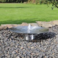 Springbrunnen Edelstahl Wasserschale EWS60