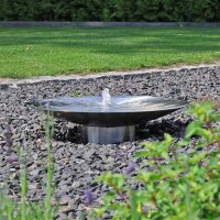 Springbrunnen Edelstahl Wasserschale EWS60