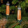 NARVA Lichterkette mit Holzschaft - 30 Holzschaftkerzen Kirsche