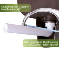 1 ¼ Zoll Ablaufgarnitur für Wandbrunnen WB1
