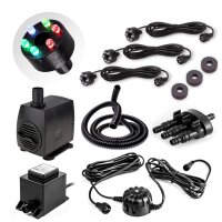 Springbrunnenpumpen Set SP3-SL mit multicolor LED Beleuchtung