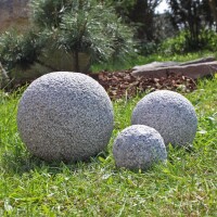 3 Granitkugeln