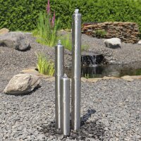 Edelstahl Säulen Springbrunnen ESB1