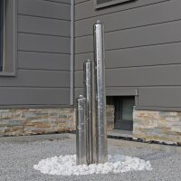 Edelstahl Säulen Springbrunnen ESB1