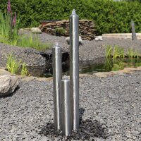 Edelstahl Säulen Springbrunnen ESB1