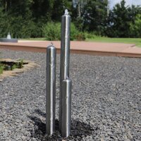 Edelstahl Säulen Springbrunnen ESB1