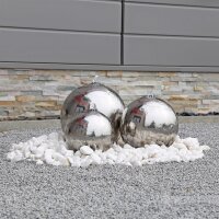 Edelstahl Springbrunnen ESB2 poliert