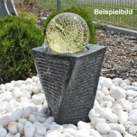 LED-Kugelbasis f&uuml;r drehende Springbrunnenkugel