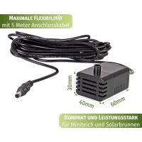 Solarpumpe mit Akku NKASP4