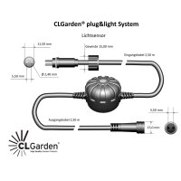 Lichtsensor für plug&light System IP44