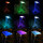 Edelstahl Wasserfall EWE30 mit LED Beleuchtung RGB