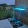 Edelstahl Wasserfall EWE60 mit LED Beleuchtung RGB
