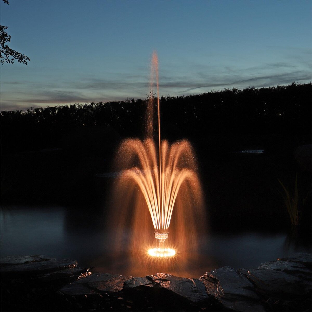3er Set LED Ringe für Springbrunnen Beleuchtung, 42,95