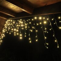 Premium LED Lichterkette Eisregen ERN600 warm weiss